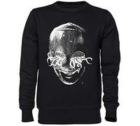 Capzy Le Poulpe Mystère Noir Sweat-Shirt Jersey Unisexe Homme Femme Black Unisex Jumper