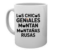 Capzy Los Chicos Geniales Montan Montañas Rusas Vidrio Cerveza Taza Tasse Mug Cup