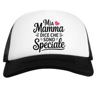 Capzy Mia Mamma Dice Che Sono Speciale Bicchiere Birra Tazza Casquette De Baseball Unisexe Blanche Et Noire Baseball Cap Unisex Black White