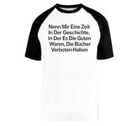 Capzy Nenn Mir Eine Zeit in Der Geschichte in Der ES Die Baseball T-Shirt Unisex Men Women Short Sleeve