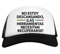 Capzy No Estoy Descansando Vidrio Cerveza Taza Casquette De Baseball Unisexe Blanche Et Noire Baseball Cap Unisex Black White