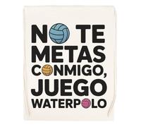 Capzy No Te Metas Conmigo Juego Waterpolo Vidrio Cerveza Taza Sac à Provisions Réutilisable Shopping Bag Beige