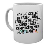 Capzy Non Ho Scelto Di Essere Una Tedesca Dell'est Bicchiere Birra Tazza Tasse Mug Cup