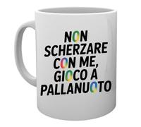 Capzy Non Scherzare Con Me Gioco A Pallanuoto Bicchiere Birra Tazza Tasse Mug Cup