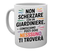 Capzy Non Scherzare Con Un Giardiniere Bicchiere Birra Tazza Tasse Mug Cup