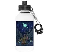 Capzy Outer Wilds Blanc Bouteille D'eau Aluminium Pour L'extérieur Pollutant Free White Watter Bottle For Outdoors