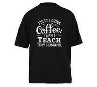 Capzy Tócame Y Tu Primera Clase De Lucha Libre ES Gratis Unisex Ample T-Shirt Black Mens Womens Baggy