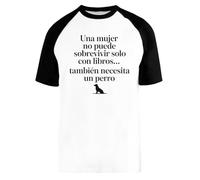 Capzy Una Mujer No Puede Sobrevivir Solo Con Baseball T-Shirt Unisex Men Women Short Sleeve