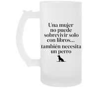 Capzy Una Mujer No Puede Sobrevivir Solo Con Vidrio Cerveza Taza Chope À Biere Beer Mug