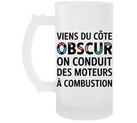 Capzy Viens Du Côté Obscur - On Conduit Des Moteurs Un Verre Bière Agresser Tasse Chope À Biere Beer Mug