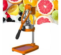 Câquez À Jus D'orange En Fonte, Extracteur De Presse-Agrumes Orange Commercial Avec Manche Amovible, Outil De Jus Manuel Pour Les Restaurants, Conception Séparée ~ /