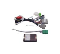 Car 16pin Wiring Harness Adapter Canbus Box Decoder Android Radio Power Cable Compatible for Honda Civic Hatchback