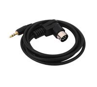 Car 3.5mm Aux Input Adapter Audio Cable Mini Jack Aux 8 Pin