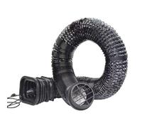 Car AC Vent Extender Hose - Universal Airflow Duct For Backseat Passengers