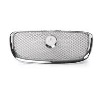Car Accessory Front Bumper Grille Centre Panel Styling Upper Grill For Jaguar For X260 XF XF-R 2012 2013 2014 2015 Grille de Devant(Argent)