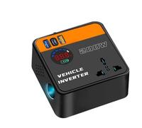 Car Adapter Plug Converter Intelligent Inverter Digital Display for Car Real-Time Monitoring Car Inverter 12V/24V DC to