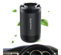 Car Air Freshener Diffuser, Colorful Star Lights, Cool Mist Aromatherapy, Oil Diffuser, Smart Humidifier with Auto/Off, AI Sensing for Travel and Relaxation, (Black)