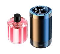 Car Air Freshener, Fragrance Diffuser, 2.56x2.56x4.33 Inches, Smart Usb Led Starry Light Multipurpose, Scent Machine for Travel, Bedroom, Studio, Bathroom, Tent and Pet Spaces