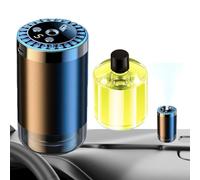 Car Air Freshener, Fragrance Diffuser, 2.56x2.56x4.33 Inches, Smart Usb Led Starry Light Multipurpose, Scent Machine for Travel, Bedroom, Studio, Bathroom, Tent and Pet Spaces