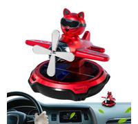 Car Air Freshener, Funny Solar-Powered Air Purifier, Rotating Aromatherapy Diffuser, Portable Solar Car Deodorizer, Interior Decoration For Cars, Trucks & SUVs