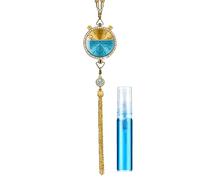 Car Air Freshener Hangings - Sparkling Rhinestone Perfume Diffuser, Decorative Hanging Scent Accessory | Air Freshener For Lorries, van, And Passenger car, Ideal For Daily Drives Or gift