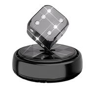 Car Air Freshener, Solar Diffuser, 2.55x3.1x0.9 Inches Dice Shape Design, Dashboard Odor Remover Long Lasting Fragrance Truck, Minivan, Sedan, Traveling and Commuting