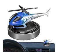 Car Air Freshener, Solar Helicopter Diffuser, Long-Term Odor Eliminator, Natural Perfume Scent with Stylish Rotating Design for Workplace, Gym, Travel, 3.93x314x2.75 inches