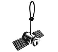 Car Air Freshener, Space Satellite Perfume, 360° Rotating Deodorizer, Long Lasting Fragrance Diffuser, Interior Decoration for Vehicle, Home, Bathroom, 3.9x1.7 Inches