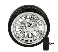 Car Air Freshener Vent Clip - Creative Mini Tire Shape Rotating Diffuser | Novelty Automotive Aromatherapy Clip, Universal Car Fragrance Ornament & Interior Accessory, Random Colour, 1-Pack