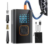 Car Air Pump - 150psi Cordless Portable Automatic Tire Inflator | Digital Display Air Compressor for Auto Truck Suv Bike Motorcycle Balls Inflatable Toys Travel Road Trip Emergencys Use