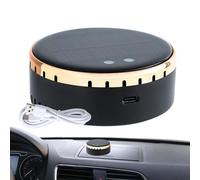 Car Air Purifier, Solar Portable HEPA Filter Freshener, USB Rechargeable Car Deodorizer, Compact Odor Eliminator For Vehicles, Home, Bedroom & Bathroom