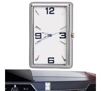 Car Air Vent Clock - Stick-0n Tableau de bord avec design élégant | Automobile Mini Watch For Véhicule Interior | Decorative Dashboard Accessory For Car Vent Console 0ffice Table Home Shelf Decor