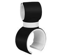 Car Air Vent Phone Holder - 360 Rotating Mount, Double C Clip Stand | Universal Smartphone Holder for Vehicle Bicycle Scooter, TPU Grip Clamp for Secure Hands Free Navigation, Quick Install Compact De