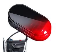 Car Alarm Light - 5x2.7cm Solar Charging Flashing LED Anti Theft Warning Lamp ABS Safety Light | Vehicle Security Strobe Liğht, Sedan Truck Caravan Garage Roadside Parking Use