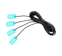 Car Ambient Light - 22x13x2cm Soft LED Adjustable Music Mode Lamp | Mood-Enhancing Illumination with USB Port Adjustable Brightness Car LED Lights Interior - for Truck SUV Tractor Trailer