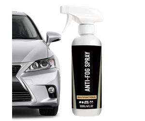 Car Anti Fog Spray - Windshield Defog Solution, Automotive Glass Anti Mist Coating Spray, Rain for Clear Driving Vision, Car Window Anti-Fog Fluid, Interior Windshield for Travel
