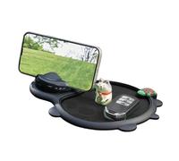 CAR ANTI GLISSEMENT ALIMENTAIRE - Support de téléphone, Pad de poignée de tableau de bord | Plateau multifonctionnel avec numéro de stationnement pour l'utilisation de la navigation automatique, tapis