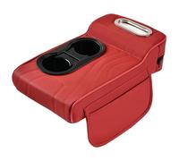 Car Armest Cover - Coussin de Cushion Console Car Center de Voiture | Auto ARMREST BOX EVERATED Support avec Pochette d'Alerte latérale | Organisateur de console surélevé avec boîte en tissu, double