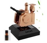 Car Aromatherapy Diffuser, Solar Powered Perfume, 3.03x3.94 Inches, Cool Scent Diffuser, Automatic Air Freshener, Long Lasting Fragrance, Stylish for Car, Home (Multicolor)