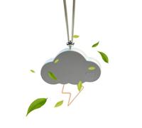 Car Aromatherapy Ornament - Cute Cloud USB Rechargeable LED Lights