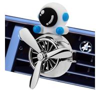 Car Aromatherapy Ornaments - Car Air Freshener Vent Clip, Car Fragrance Diffuser, Mignon Astronaut Rotating Propeller Aromatherapy For Travel Road Trip Truck Men Women