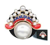 Car Aromatherapy Pendant, Chinese Style Freshener Pendant, 1.18x1.1in Vent Fragrance Clip, Automotive Interior Accessory, Long Lasting Scent for Women, Men, RVs, Vehicles, Outdoor