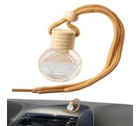 Car Aromatherapy Pendant Refillable Car Essential Oil Diffuser | Car Glass Bottle, Mini Empty Pendant Aromatherapy Bottle
