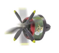 Car Aromatherapy - Vent Clip Fragrance Diffuser for Vehicles | Retro Propeller Design with Adjustable Airflow, Car Perfume Accessory for Driving Comfort Home Interior Scent Enhancement