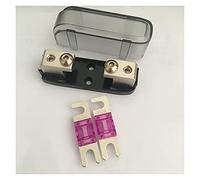 Car Audio Bolt-on Fuse Auto Mini ANL AFS Car Fusible Holder Block avec 2pcs Fusibles(1 holder 2x30A fuse)