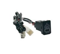 Car AUX USB Socket Prise USB Console Compatible Avec Toyota Pour Camry Pour Prius 2007-2014 Voiture Double QC3.0 Pour Type-c PD Pour Prise Chargeur Adaptateur Secteur