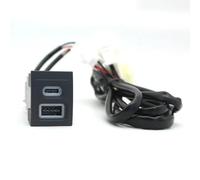 Car AUX USB Socket Prise USB Console Compatible Avec VW Pour Polo 2004-2011 Voiture Rapide Chargeur QC3.0 Adaptateur D'interface Pour Type-c Prise Charge Modifiée