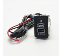 Car AUX USB Socket Prise USB Pour Console, Compatible Avec Suzuki Pour Swift Pour Vetra Voiture QC3.0 Chargeur Pour Type C Charge Rapide Adaptateur De Téléphone