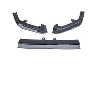 Car Avant Pare-Chocs Spoiler Lame Pare-choc Avant 3 Pièces Séparateur Latéral Déflecteur Kit Protection Accessoires Voiture Pour Civic Pour 11e Pour Génération 2022 2023(Glossy Black)