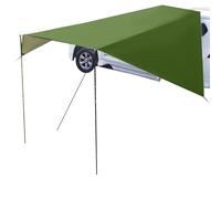 Car Awning - Canopy Awning With Pole - Car Canopy | Waterproof Cars Camping Tent | Sun Shade Outdoor Canopies Tarp For SUV Truck Buses Sedans RV Beach Fishing Automotive Adventures